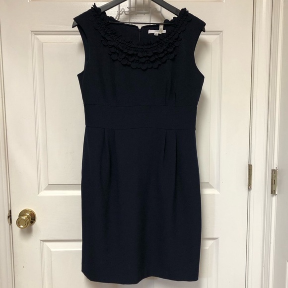 Studio One Dresses & Skirts - Studio One Sleeveless Navy Sheath Dress